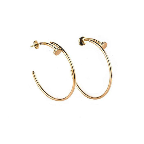 [Bling Jewelry] ジュスト イヤリング ゴールド ダイヤモンド 1.8mm
