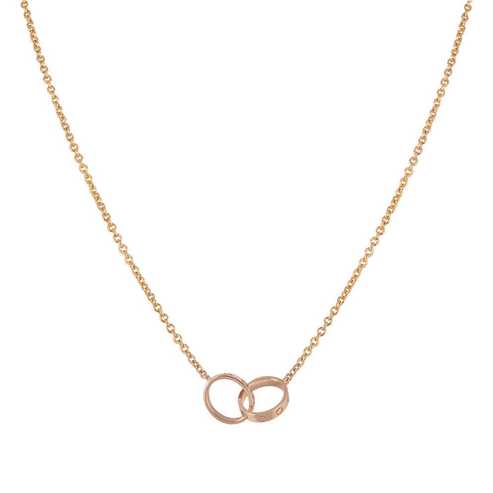 {
  "[Bling Jewelrys ]LOVE NECKLACE DOUBLE RING PINK GOLD": "【Bling Jewelrys】LOVE ネックレス ダブルリング ピンクゴールド"
}
