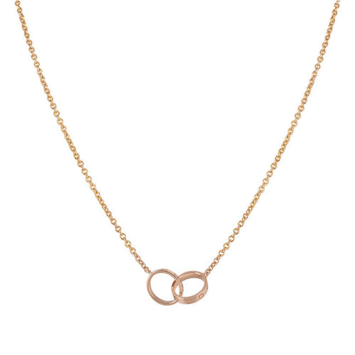 {
  "[Bling Jewelrys ]LOVE NECKLACE DOUBLE RING PINK GOLD": "【Bling Jewelrys】LOVE ネックレス ダブルリング ピンクゴールド"
}