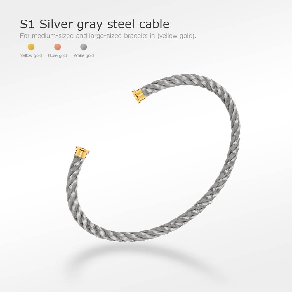 [Bling Jewelrys ]FORCE SERIES BRACELET CABLES 50 CHOICES (DIY SELECTION)