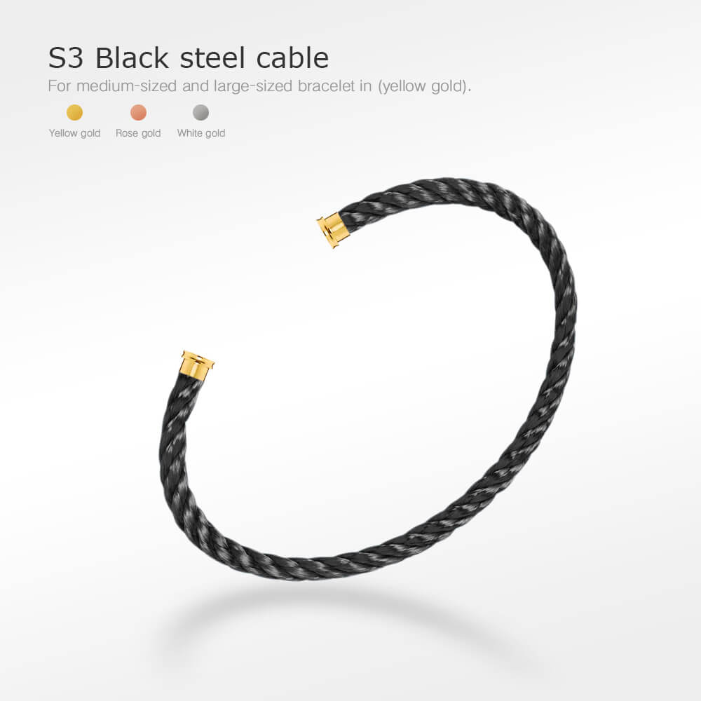 [Bling Jewelrys ]FORCE SERIES BRACELET CABLES 50 CHOICES (DIY SELECTION)