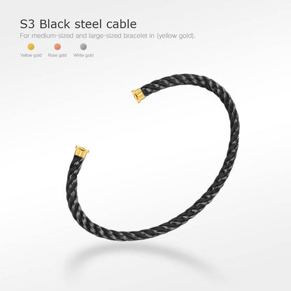[Bling Jewelrys ]FORCE SERIES BRACELET CABLES 50 CHOICES (DIY SELECTION)