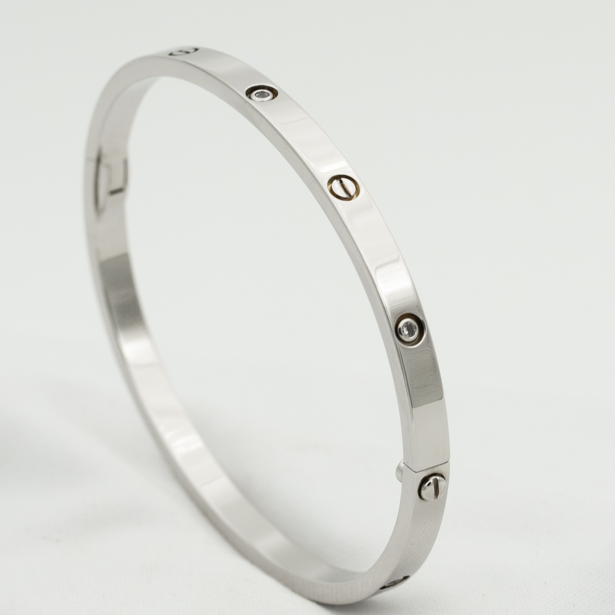 [Bling Jewelrys] LIEBESARMBAND 3,65 MM 6 DIAMANTEN