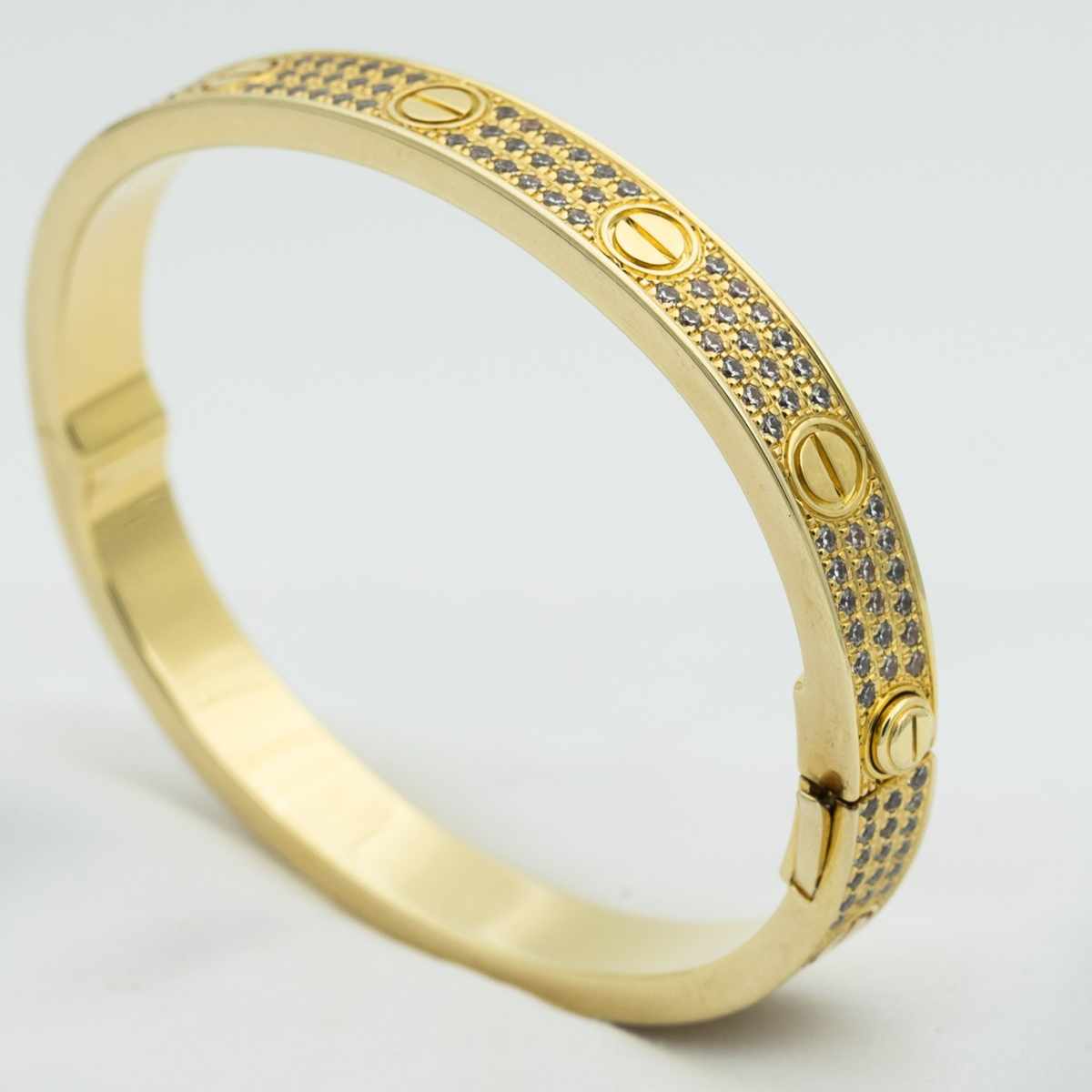 [Bling Jewelrys ]LIEBESARMBAND 6,1 MM MIT DIAMANT-PAVÉ