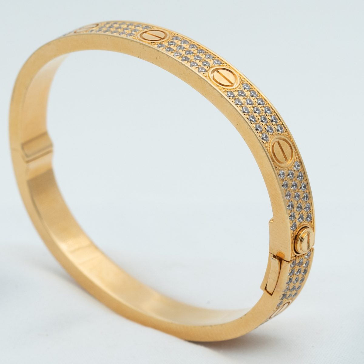 [Bling Jewelrys ]LIEBESARMBAND 6,1 MM MIT DIAMANT-PAVÉ