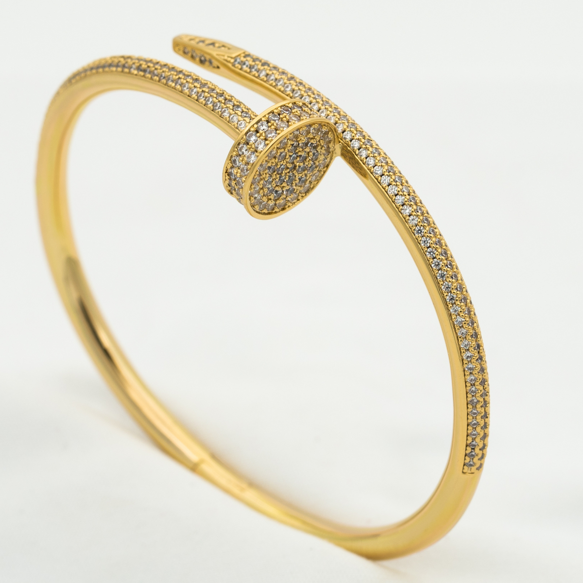 [Bling Jewelrys ]JUSTE ARMBAND 3,5 MM KOMPLETT MIT DIAMANTEN