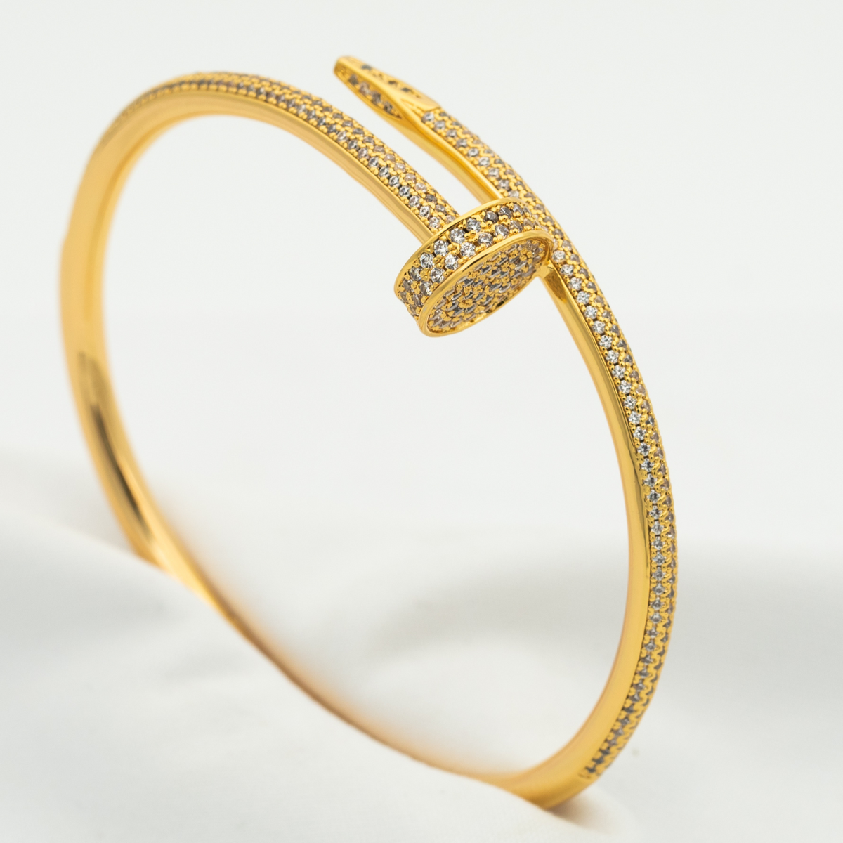 [Bling Jewelrys ]JUSTE ARMBAND 3,5 MM KOMPLETT MIT DIAMANTEN