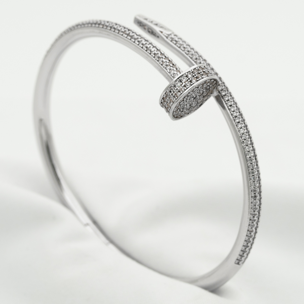 [Bling Jewelrys ]JUSTE ARMBAND 3,5 MM KOMPLETT MIT DIAMANTEN