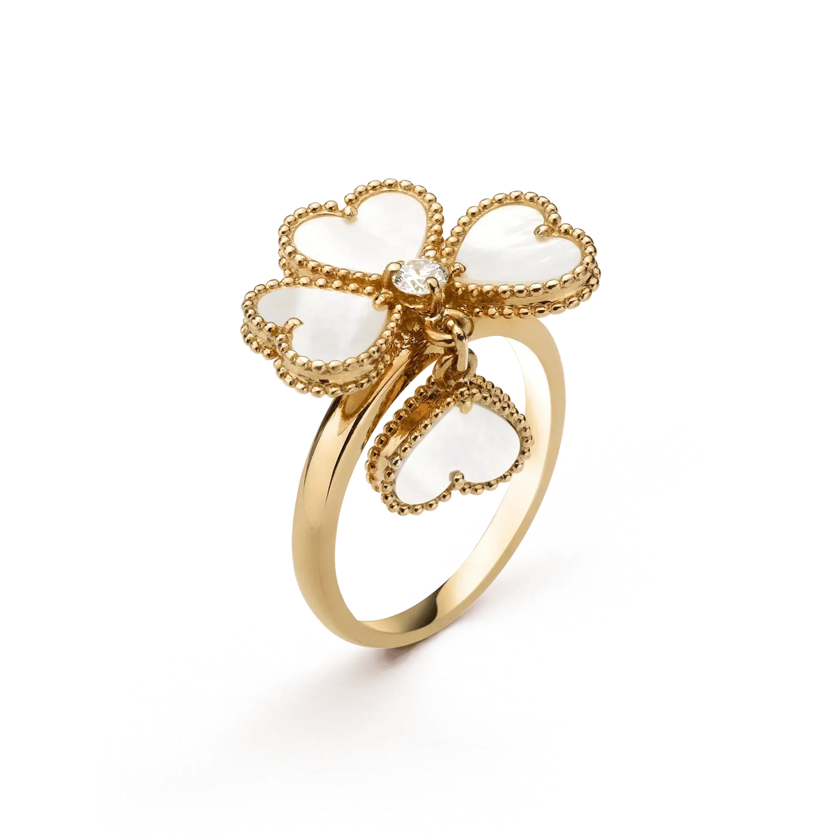 {
  "Bling Jewelrys": "Bling Jewelry",
  "SWEET CLOVER WHITE MOP RING": "SÜSSER KLEE RING MIT WEISSEM PERLMUTT"
}