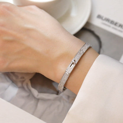 [Bling Jewelrys ]KELLY BRACELET DIAMOND PAVED