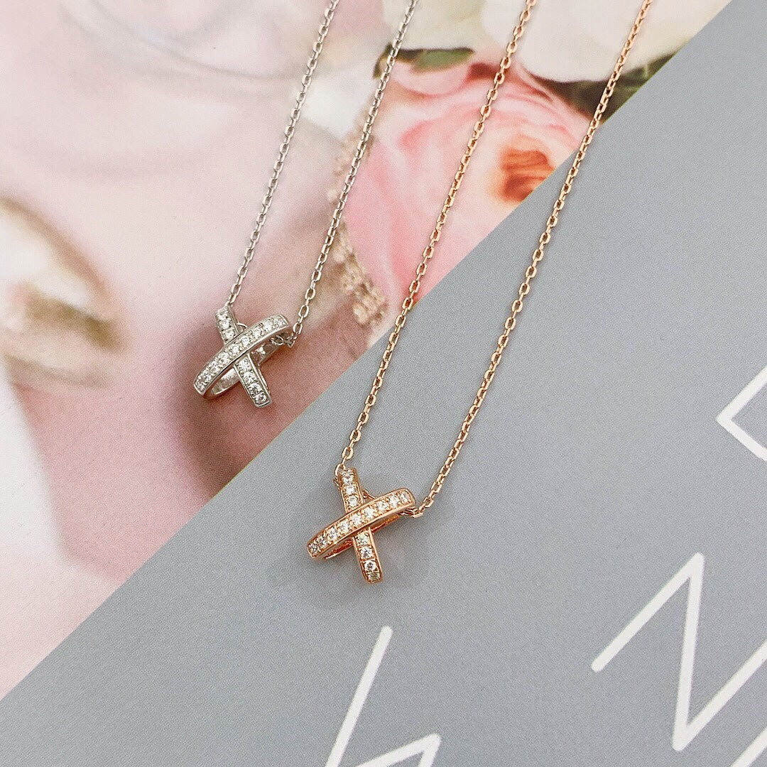 [Bling Jewelrys ]JEUX DE DIAMOND NECKLACE