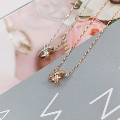 [Bling Jewelrys ]JEUX DE DIAMOND NECKLACE
