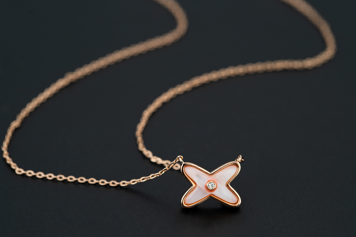[Bling Jewelrys ]JEUX DE NECKLACE 1 DIAMOND