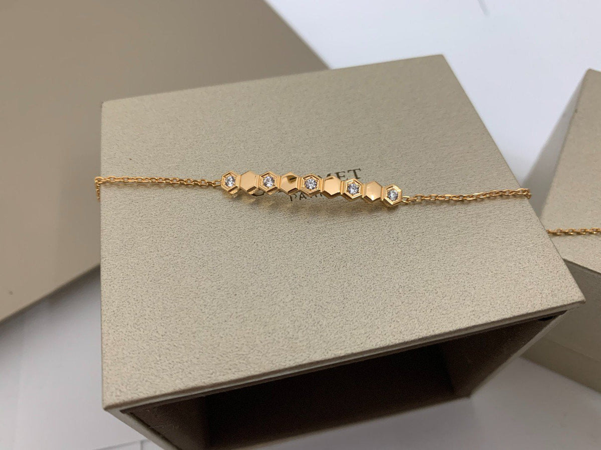 [Bling Jewelrys ]BEE LOVE BRACELET DIAMOND