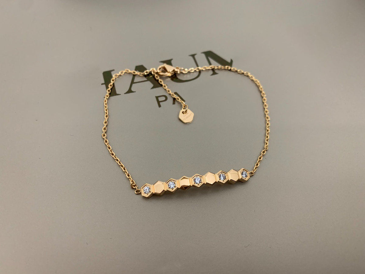 [Bling Jewelrys ]BEE LOVE BRACELET DIAMOND
