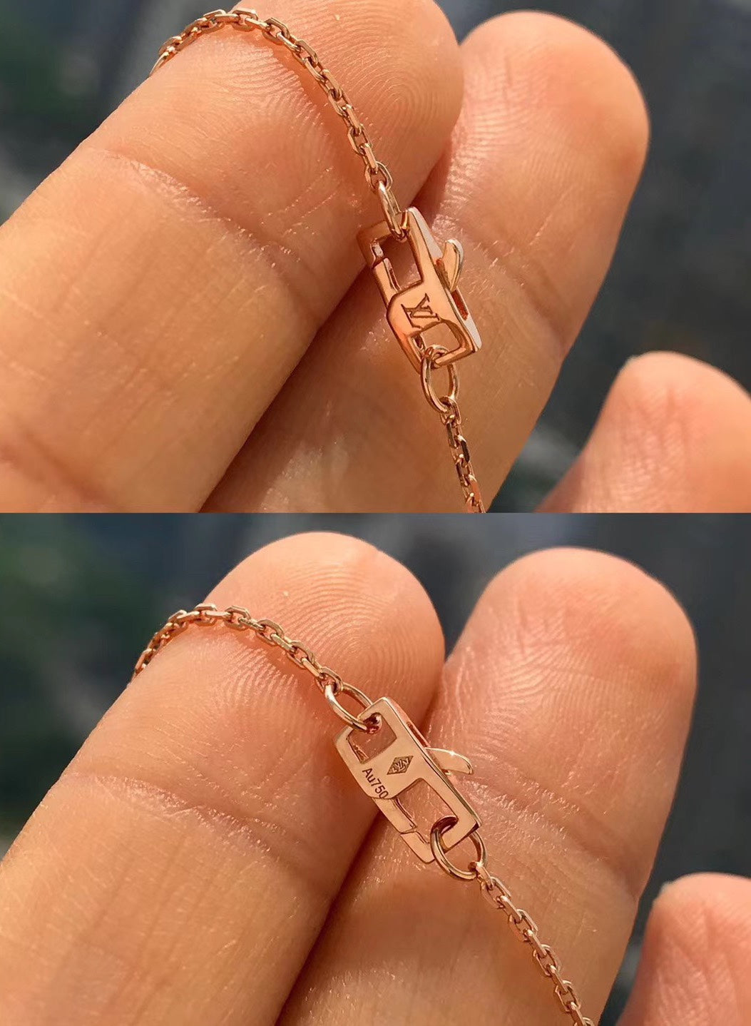 [Bling Jewelrys ]BLOSSOM PENDANT PINK GOLD AND DIAMOND