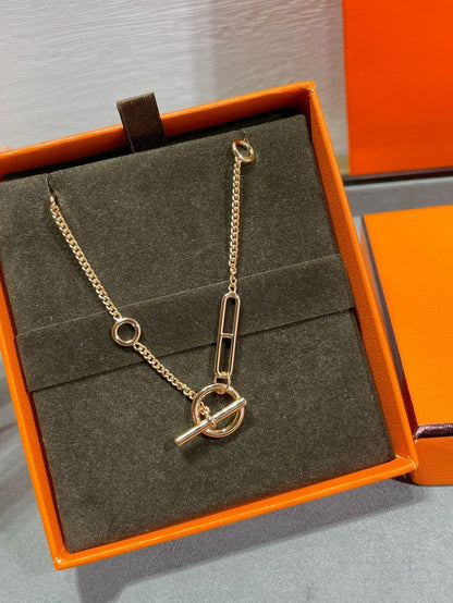[Bling Jewelrys ]HM STERLING CHAINE D'ANCRE HEART