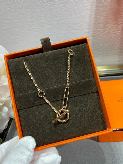[Bling Jewelrys ]HM STERLING CHAINE D'ANCRE HEART