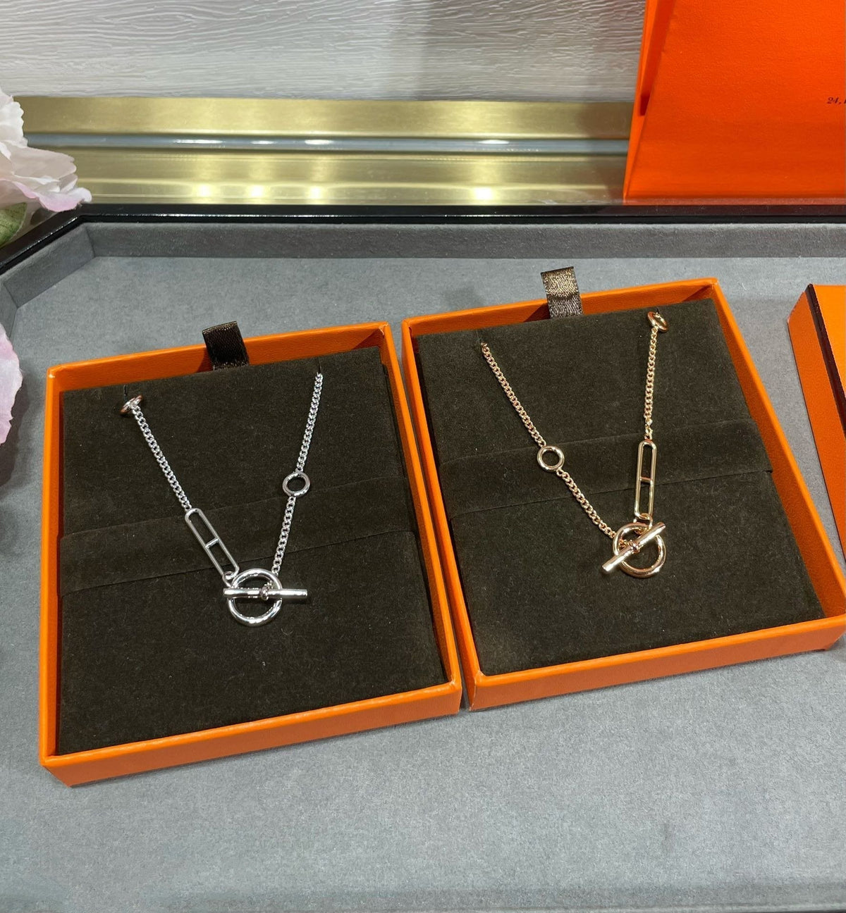 [Bling Jewelrys ]HM STERLING CHAINE D'ANCRE HEART