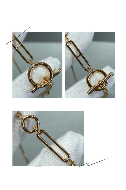 [Bling Jewelrys ]HM STERLING CHAINE D'ANCRE HEART