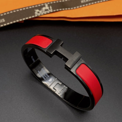 [Bling Jewelrys ]CLIC HM SO BLACK RED BRACELET