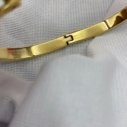 [Bling Jewelrys ]CLASSIC HM CLIC WHITE 8MM ENAMEL BRACELET