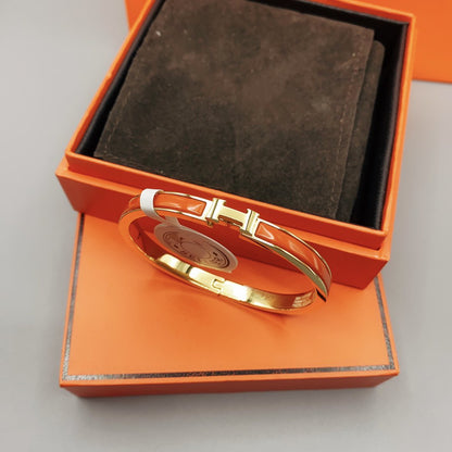 [Bling Jewelrys ]CLASSIC HM CLIC RED 8MM ENAMEL BRACELET