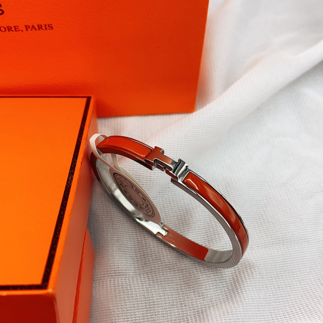 [Bling Jewelrys ]CLASSIC HM CLIC RED 8MM ENAMEL BRACELET