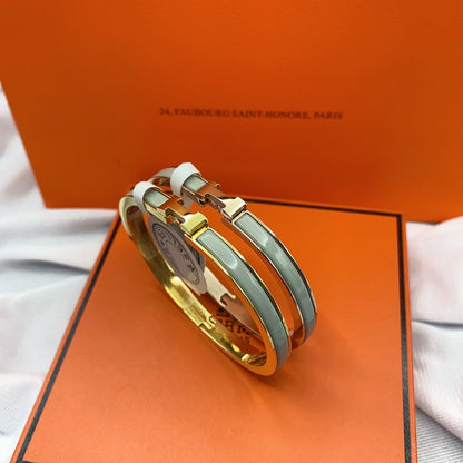[Bling Jewelrys ]CLASSIC HM CLIC GREEN 8MM ENAMEL BRACELET