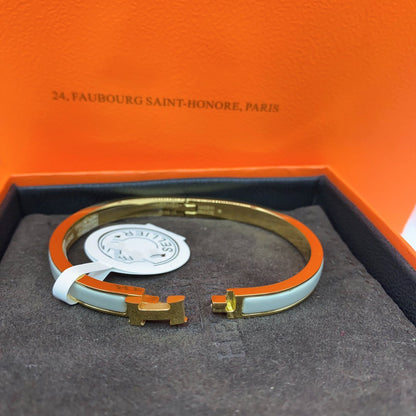 [Bling Jewelrys ]CLASSIC HM CLIC GREEN 8MM ENAMEL BRACELET