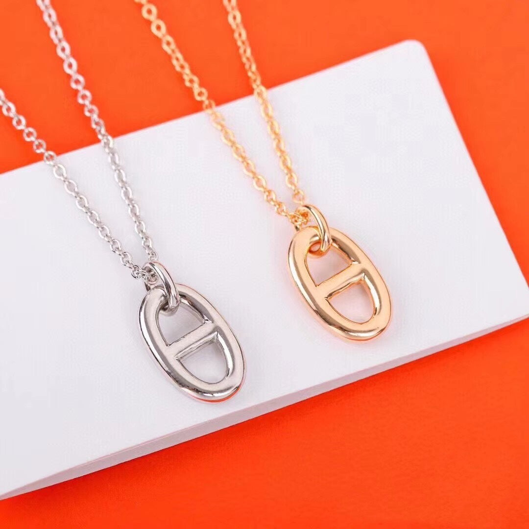 [Bling Jewelrys ]HM PIG NOSE NECKLACE
