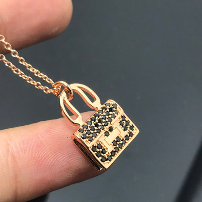 [Bling Jewelrys ]HM NECKLACE ARZalynL BLACK DIAMOND