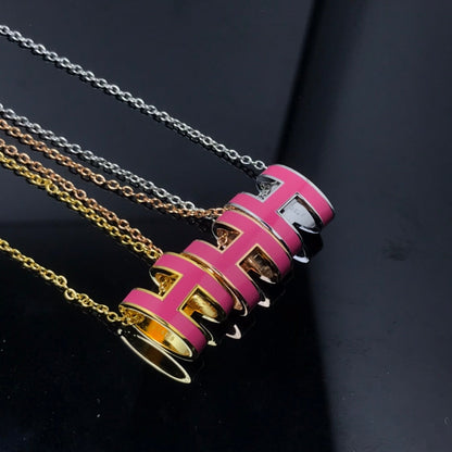 [Bling Jewelrys ]H-HALSKETTE PINK