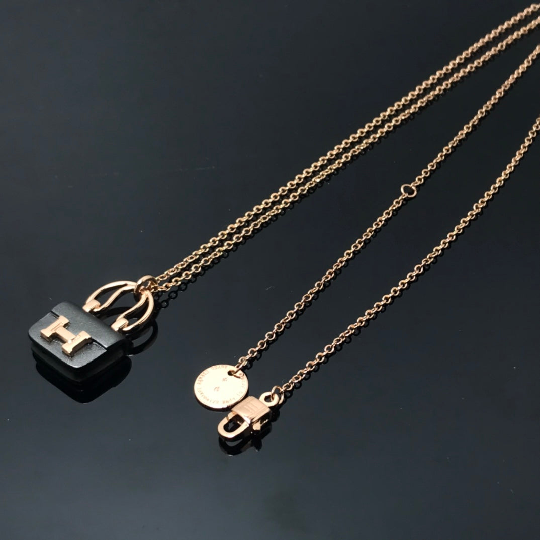 [Bling Jewelry] DAMEN-HALSKETTE MIT HM AMULETTES CONSTANCE-ANHÄNGER