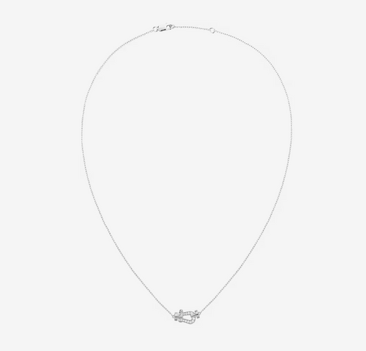 [Bling Jewelrys ]FORCE 10 DIAMOND SILVER NECKLACE MINI MODEL