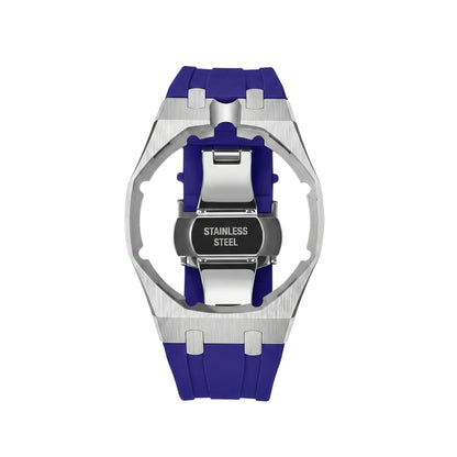 [Bling Jewelrys]Royal Oak Pop Exclusive Steel Case & Silicone Strap With Cradle