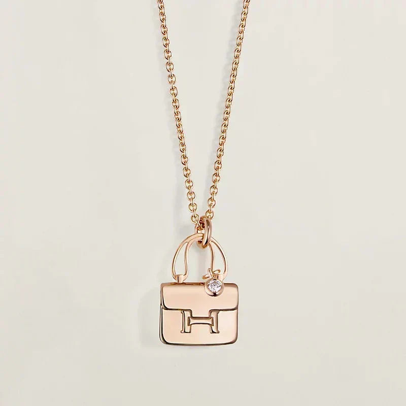 [Bling Jewelry] アミュレット ペンダント ローズゴールド ネックレス