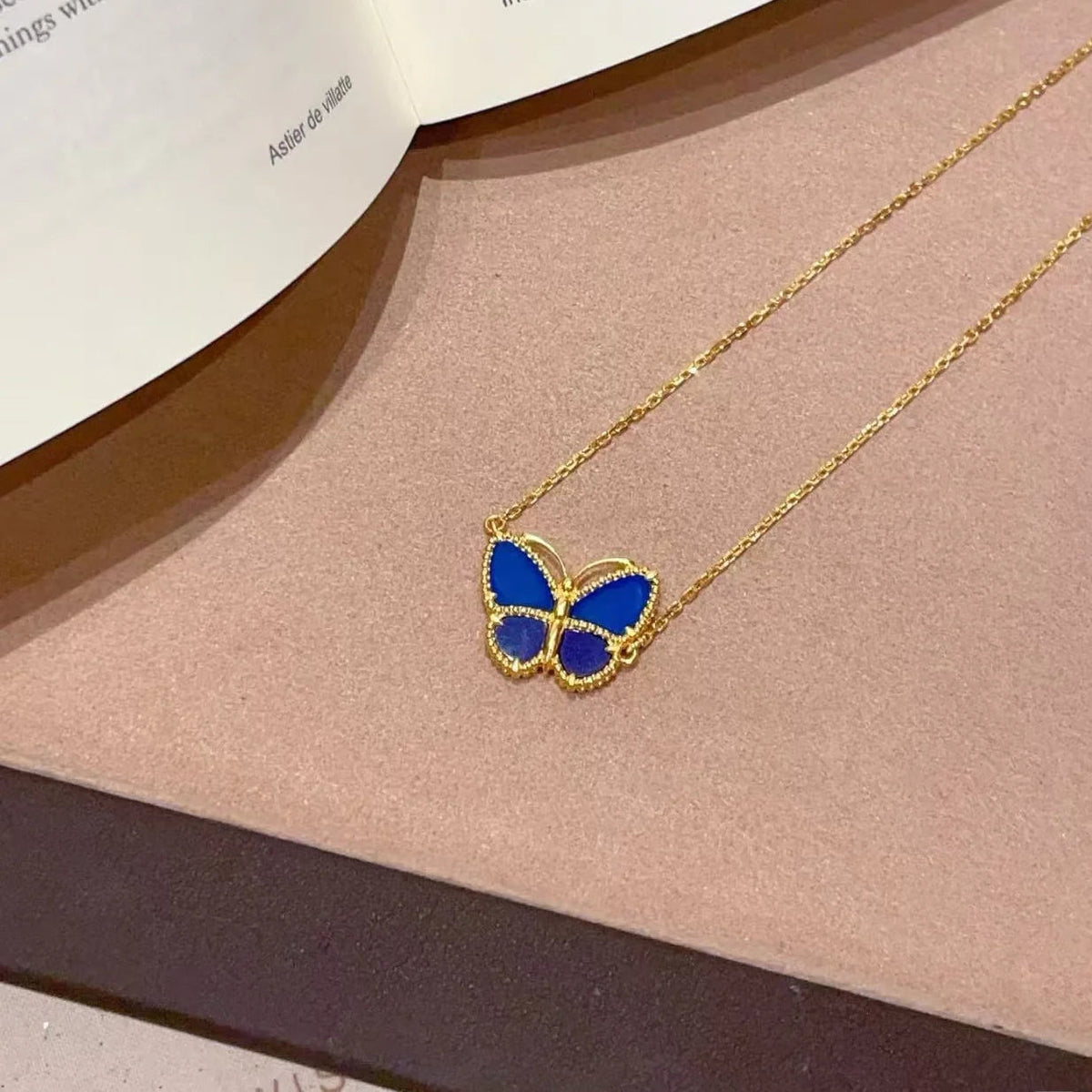 [Bling Jewelrys] 2026 NEW LUCKY BUTTERFLY 1 MOTIFS NECKLACE