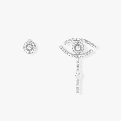 [Bling Jewelrys]ラッキーアイ ダイヤモンドピアス