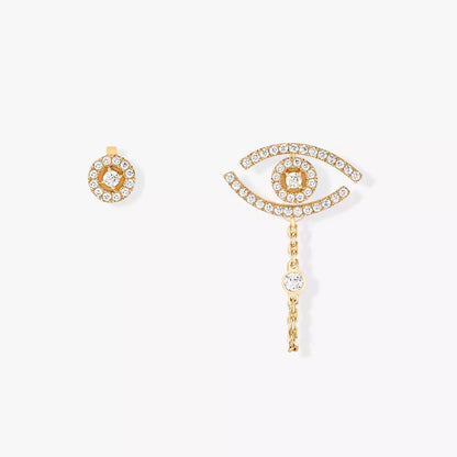 [Bling Jewelrys]ラッキーアイ ダイヤモンドピアス