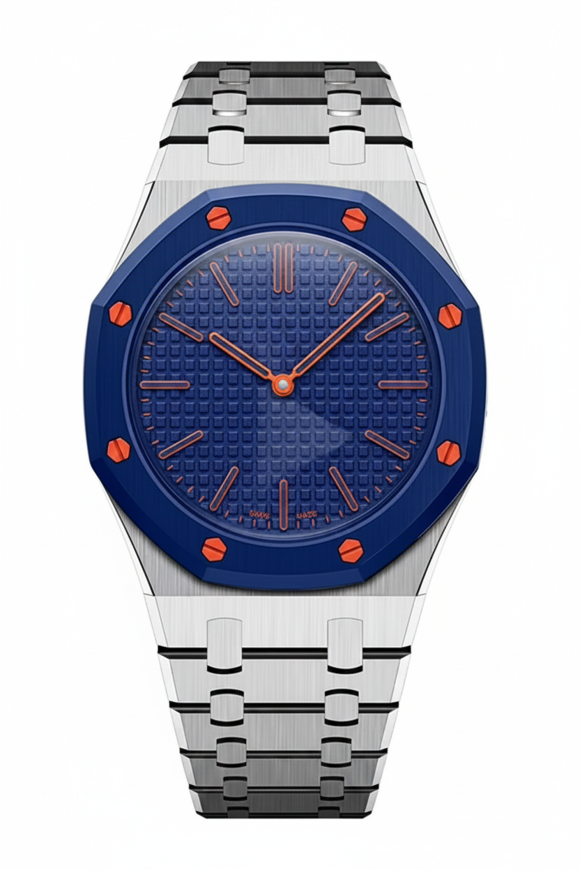 [Bling Jewelrys]OAK POP EXCLUSIVE SILVER STEEL STRAP