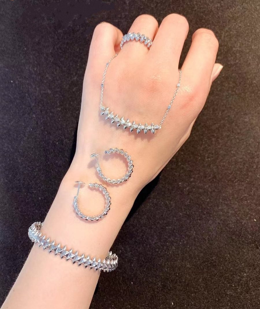 [Bling Jewelrys ]CLASH SILBERARMBAND