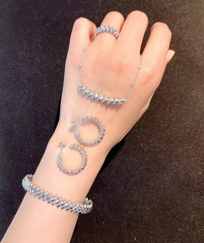 [Bling Jewelrys ]CLASH SILBERARMBAND