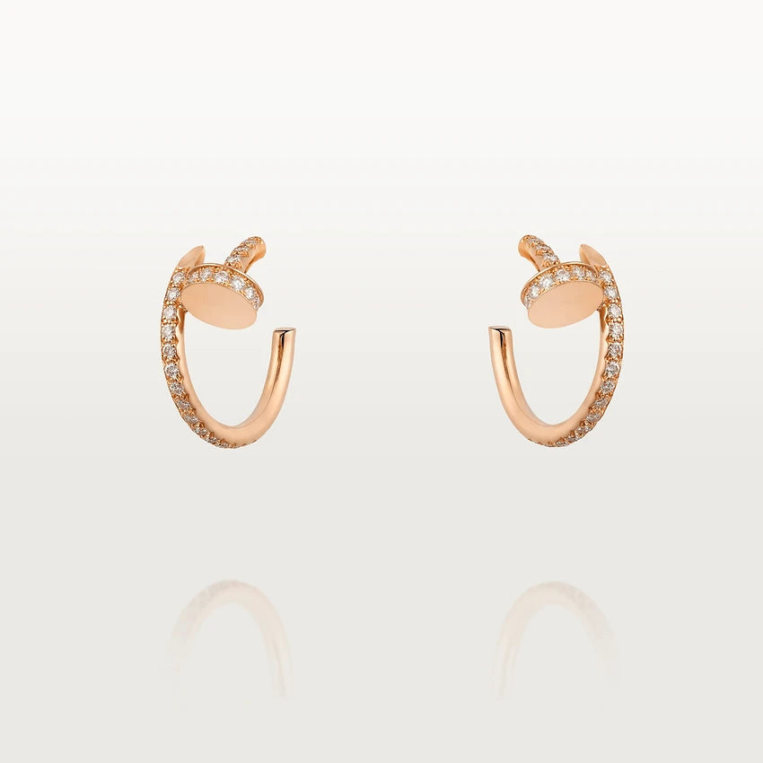 {"[Bling Jewelrys ]JUSTE EARRINGS 12.75MM PINK GOLD DIAMOND": "[Bling Jewelrys] ジュスト イヤリング 12.75mm ピンクゴールド ダイヤモンド"}