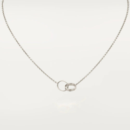 [Bling Jewelrys ]LIEBESKETTE ROSÉGOLD UND SILBER