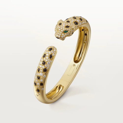 [Bling Jewelrys ]PANTHERE BIG BRACELET DIAMONDS