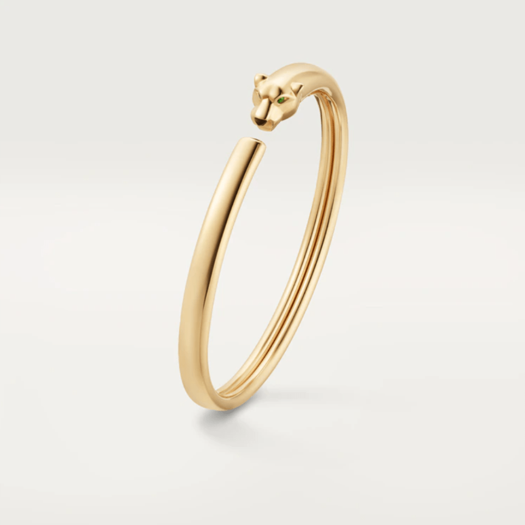 {"Bling Jewelrys": "PANTHÈRE GOLD OFFENES ARMBAND"}