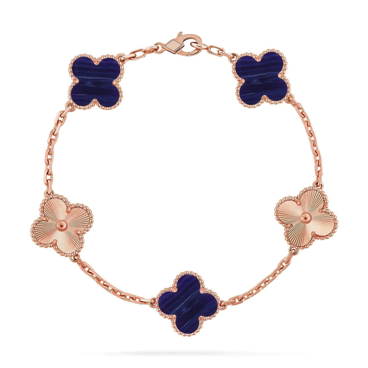 {
  "Bling Jewelrys": "ブリングジュエリー",
  "CLOVER 5 MOTIF PURPLE STRIPES BRACELET COLLECTION": "クローバー 5モチーフ パープルストライプ ブレスレットコレクション"
}