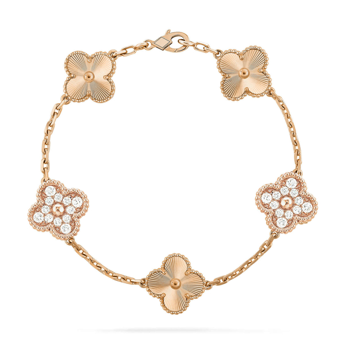 [Bling Jewelrys] KOLLEKTION: CLOVER 5 MOTIV LASER-ARMBAND