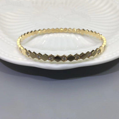 [Bling Jewelrys ]BEE LOVE GOLD DIAMOND BRACELET